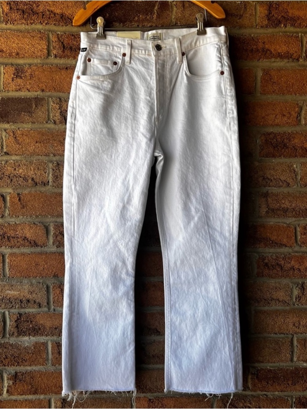 CITIZENS OF HUMANITY | Classic White High rise Designer Women's Denim nwt Jeans